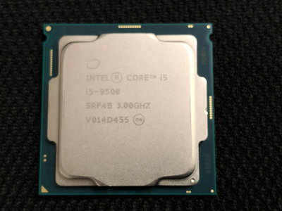 intel CPU i5-9500 3.0 LGA1151 真六核 Coffee Lake 第九代 新古販售