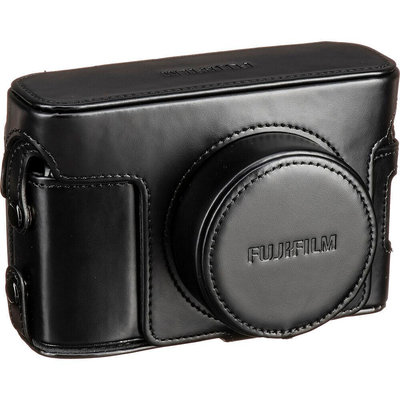 FUJIFILM/富士 X100V原裝相機包皮套正品行貨 LC-X100V真皮相機包