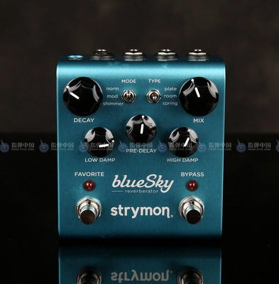 極致優品 指彈 StrymonJ. Bluesky Reverberator 混響效果器JS1650