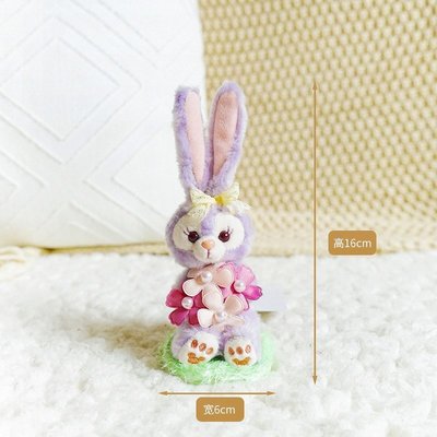 95折免運上新日本東京迪士尼樂園春日坐姿星黛露史黛拉芭蕾兔玩偶毛絨包掛件
