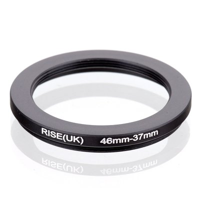 相機用品 優質金屬濾鏡轉接環 大轉小 倒接環 46mm-37mm轉接圈