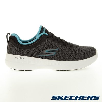 【鞋印良品】SKECHERS 女健走系列 GOWALK STABILITY 寬楦 固特異底 124603WBKTQ 黑藍