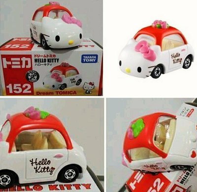 牛牛ㄉ媽~TOMICA 夢幻多美 Hello Kitty小汽車 凱蒂貓小汽車 基本款打卡公仔