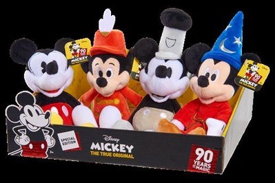 佳佳玩具 ------ 迪士尼 正版授權 米奇 米奇老鼠 90周年 絨毛娃娃 玩偶 【05314290】