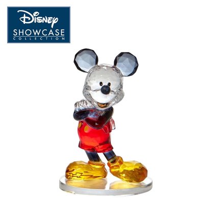 Enesco 米奇 透明塑像 公仔 精品雕塑 塑像 Mickey 迪士尼 Disney【296088】