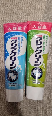 日本境內 KAO 花王 clean clean 牙膏大容量 170g（日本帶回）