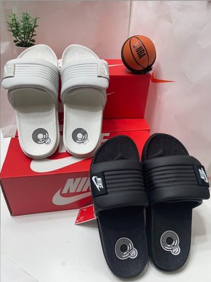 [MR.CH]Nike W Adjust Slide 拖鞋 魔鬼氈 柔軟 DV1033-001灰/DV1033-002黑