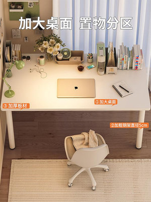 書桌家用臥室女生化妝桌簡約代寫字電腦桌臺式辦公桌子轉角