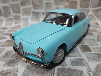 宗鑫 Kyosho KY08957BL Alfa Romeo Giulietta Sprint 1954 天藍色
