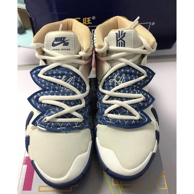 Nike Kybrid S2 EP 米白 藍 刺繡 Kyrie Hybrid 男 籃球 DA6806-100現貨潮鞋