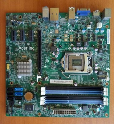 【24小時營業】Acer lnc MIH67/P67L MB 1155腳位主機板、Intel H67晶片組、拆機良品