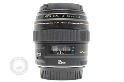 【台南橙市3C】Canon EF 85mm f1.8 USM 定焦鏡 人像鏡 二手鏡頭 #89397