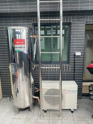 台中 彰化 櫻花熱泵熱水器  55°C直熱式主機6.5Kw+500公升 節能75% 優質-高效能 COP4.3 基本安裝