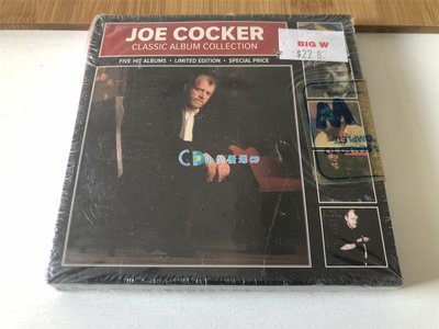 小吳優選 24 AU全新5CD JOE COCKER - CLASSIC ALBUM COLLECTION
