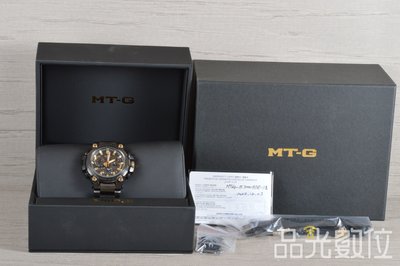 【品光數位】Casio MTG-B3000BDE-1A MT-G系列 太陽能x藍牙 電波雙核心防護腕錶 #121670