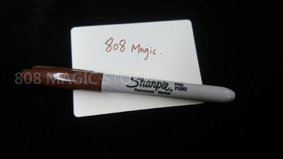[808 MAGIC] 魔術道具 Sharpie奇異筆 咖啡色