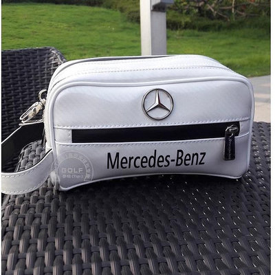 賓士Benz高爾夫手包 男女手提包手拿包 雜物工具收納包 雙層防水 輕便Golf高爾夫球包[俏俏家居精品店]
