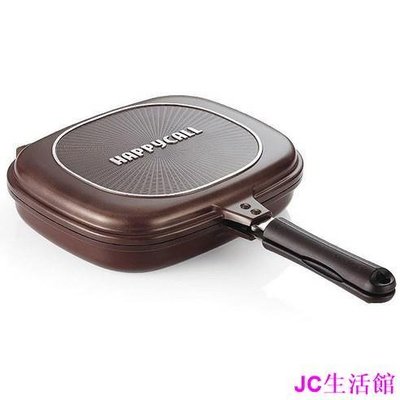 [HappyCall] 煎魚鍋和巨無壩燒烤雙面鍋-雙喜生活館