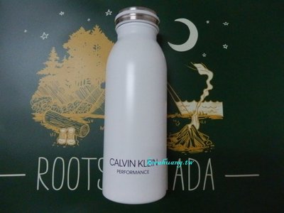 CK CALVIN KLEIN #304 高真空 不鏽鋼 保溫瓶 白色 牛奶瓶