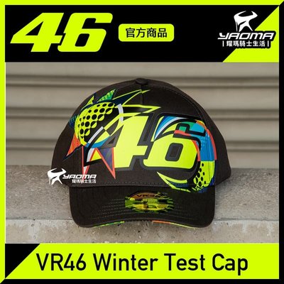 VR46 官方商品 Winter Test 冬測 羅西 CAP 棒球帽 鴨舌帽 耀瑪騎士機車安全帽部品
