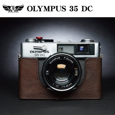 【台灣TP】真皮 適用於 Olympus 35DC 相機底座 相機包 皮套