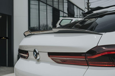 【政銓企業有限公司】BMW G06 X6 LCI 小改款 升級 FD 品牌 高品質 CARBON 碳纖維 卡夢 尾翼 免費安裝 現貨