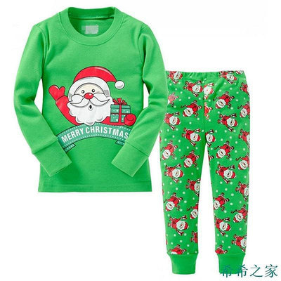 熱賣 聖誕老人睡衣男嬰兒童睡衣衣服聖誕節家居服 ASD700新品 促銷