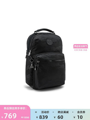 背包kipling男女款大容量輕便時尚學生書包電腦包旅行雙肩背包|OSHO