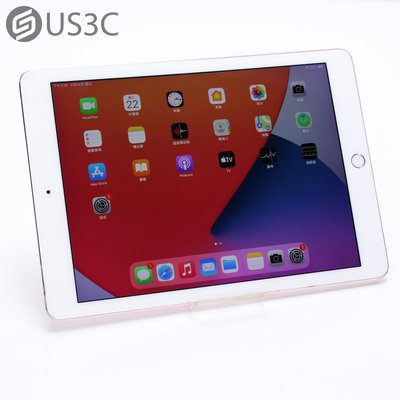 【US3C-台南店】【一元起標】Apple iPad Pro 9.7吋 128G WiFi 玫瑰金 第一代 Retina顯示器 三軸陀螺儀 二手平板