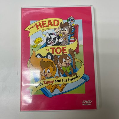 正版寰宇迪士尼美語世界 Zippy系列DVD From Head to Toe寰宇家庭限量World Family含原廠外盒