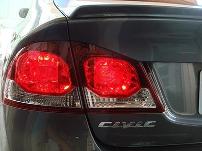》傑暘國際車身部品《 全新喜美8代09年CIVIC-09年ZH改亮4尾燈含工帶料1800