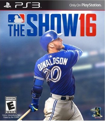 PS3 MLB The Show 16 PlayStation 3 PS3 美版（台灣無代理）末代 補貨中