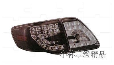 超炫外銷版altis 08 09 年altis-10代 黑框燻黑紅白 全led尾燈限量供應