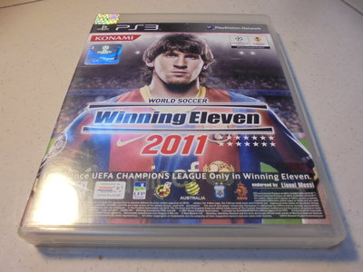 PS3 世界足球競賽2011 Winning Eleven 2011 中英合版 直購價400元 桃園《蝦米小鋪》