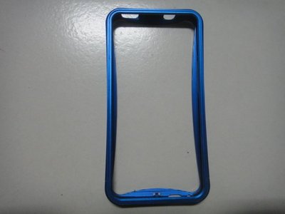 賣二手 HTC M7 手機鋁合金框 金屬框 藍色 手機殼/手機保護套(可拆式)