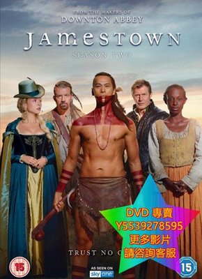 DVD 專賣 詹姆士鎮第二季/詹姆斯敦 歐美劇 2018年