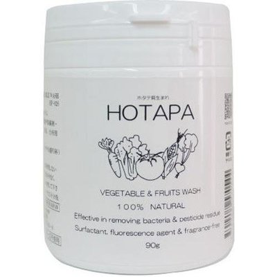 日本製【HOTAPA】純天然居家清潔系列 蔬果洗滌粉 90g 現貨供應