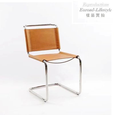【台大復古家居_德式極簡】Thonet S33 B33 懸臂鋼管椅【Cantilever Chair】Mart Stam