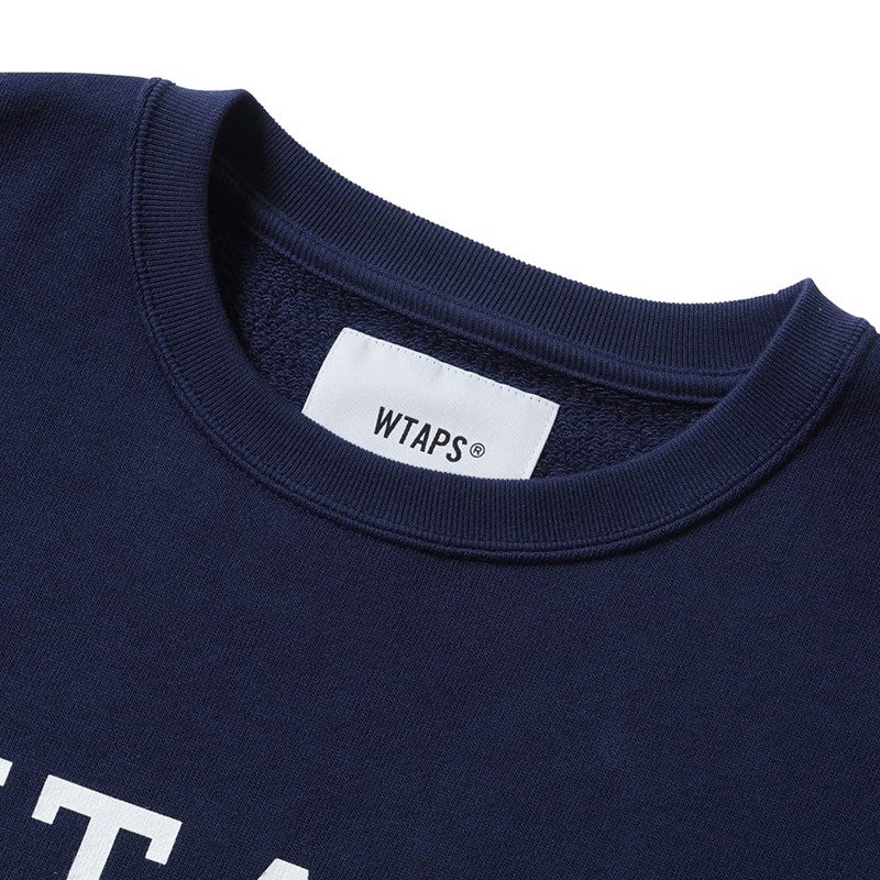 【希望商店】WTAPS ACADEMY SWEATER COPO 22SS 經典LOGO