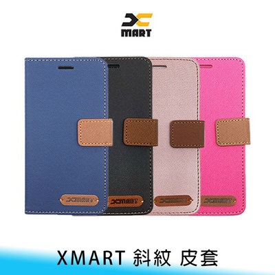 【台南/面交】Xmart 紅米 Note 9/9 Pro 4G 斜紋 撞色 磁扣/插卡/收納 翻蓋 皮套/保護套/手機套