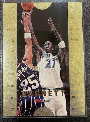NBA球員卡 Kevin Garnett 1996-97 Hoops Rookie Headliners 高比例1:72