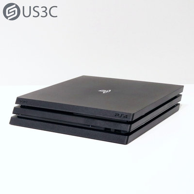【US3C-青海店】索尼 Sony PS4 Pro CUH-7002B 1TB 極致黑 4K HDR 藍光光碟播放 支援WiFi 二手電玩主機