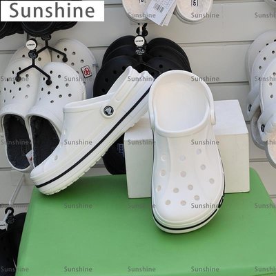 [Sunshine]Crocs洞洞鞋男鞋卡洛馳女鞋沙灘情侶包頭拖鞋男外穿涼鞋205089