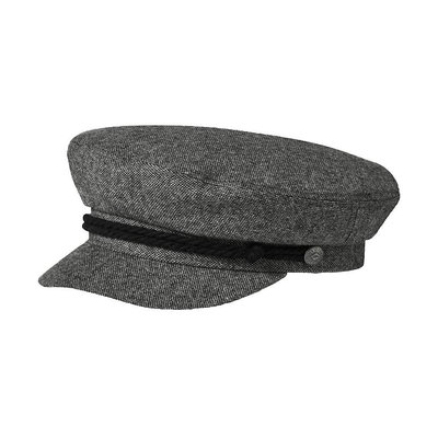 BRIXTON 海軍帽 FIDDLER FISHERMAN CAP GREY / BLACK ⫷ScrewCap⫸