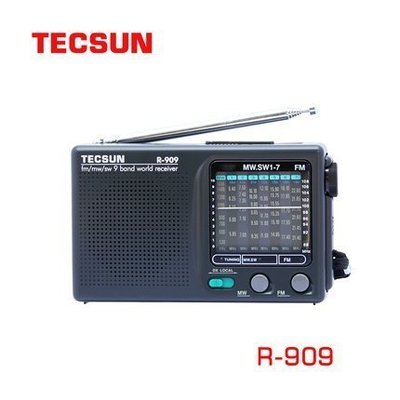 Tecsun/德生 R-909/R909 調頻中波短波便攜式全波段式老人收音機
