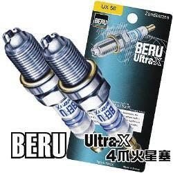 【Max魔力汽車百貨】 高科技BERU Ultra-X 四爪火星塞(4入)  特價中