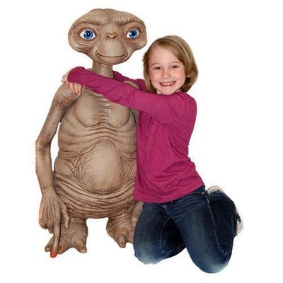 現貨 93公分 NECA 1:1 E.T. ET 外星人 電影道具複製雕像 再版