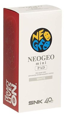 SNK　NEOGEO mini 專用手把 (白色 有線控制器) (NEOGEO mini PAD 白)　日版 全新品