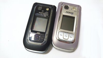 ✩手機寶藏點✩ Nokia 6267 3G摺疊式手機 亞太4G可用 《附電池+旅充或萬用充》 貨到付款 讀A 130