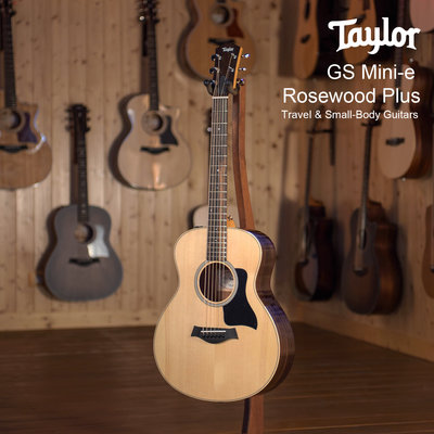 小叮噹的店-Taylor GS Mini-e Rosewood Plus 36寸 玫瑰木 電木吉他 旅行吉他 泰勒吉他